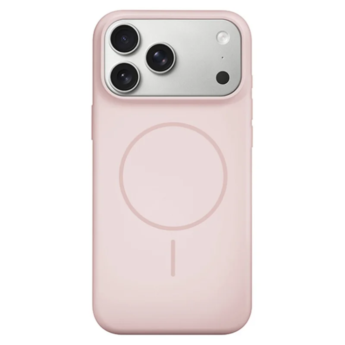 A-One Brand - iPhone 17 Pro Mobilskal Magsafe Liquid Silikon - Rosa