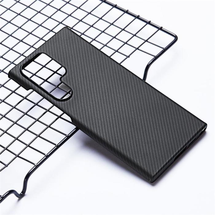 A-One Brand - Galaxy S24 Ultra Mobilskal Aramid Fiber - Svart