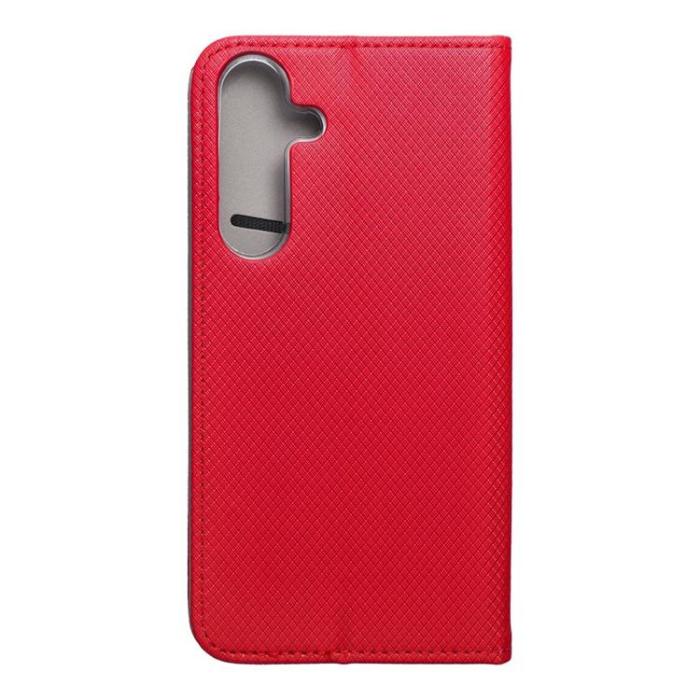 OEM - Galaxy S25 Plus Plånboksfodral Smart - Röd