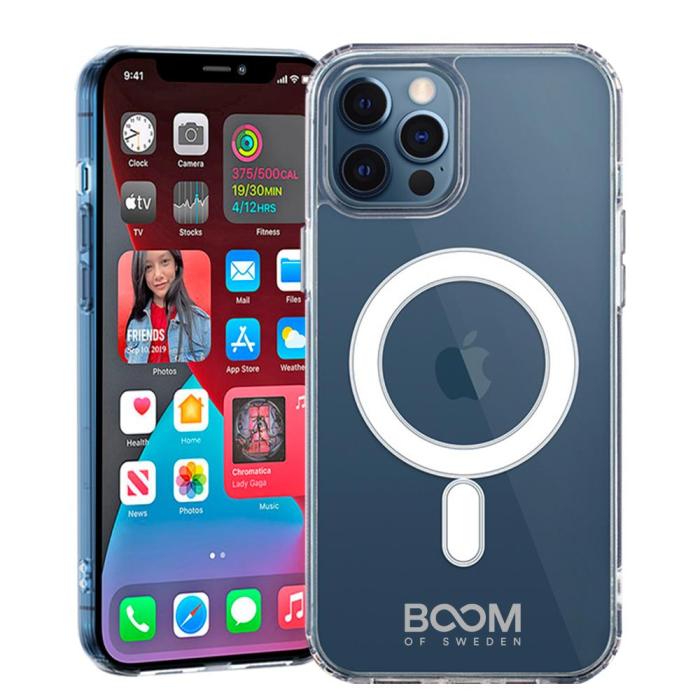 Boom of Sweden - Boom - Magsafe Skal iPhone 12 Pro Max - Clear