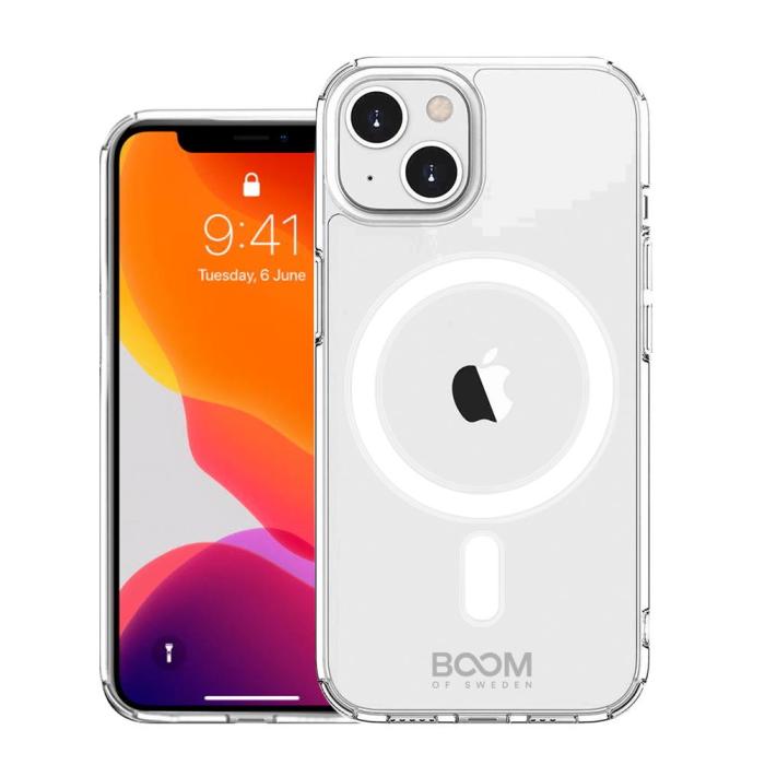 Boom of Sweden - Boom - Magsafe Skal iPhone 13 Mini - Clear