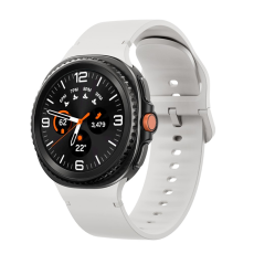 KALEBOL - Kalebol Galaxy Watch 8 (40/44/46mm) Armband Silikon - Vit