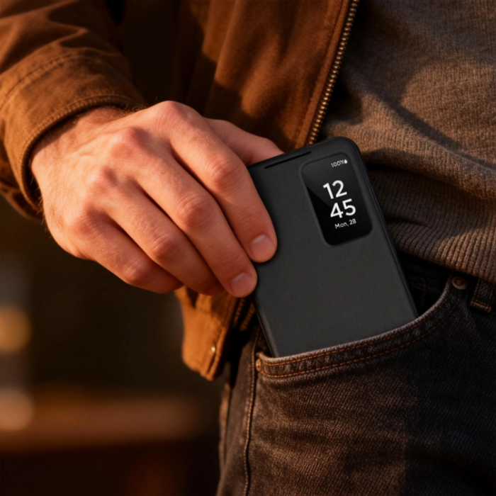 Tech-Protect - Tech-Protect Plånboksfodral För Galaxy A37 5G Smart - Svart