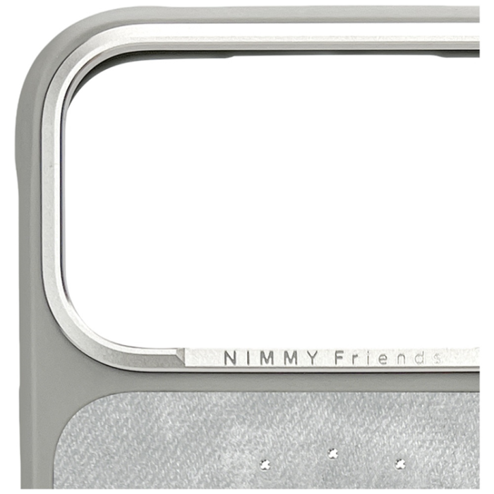 NIMMY - Nimmy Mobilskal För iPhone 17 Pro Max MagSafe Lucky Fashion Cat - Grå