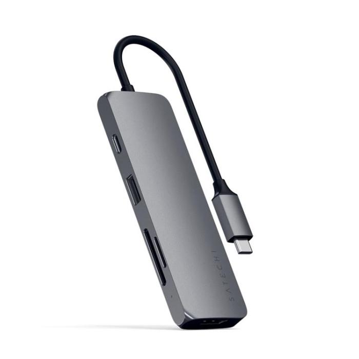 Satechi - Satechi USB-C HUB Multiport Pro - Rymdgrå
