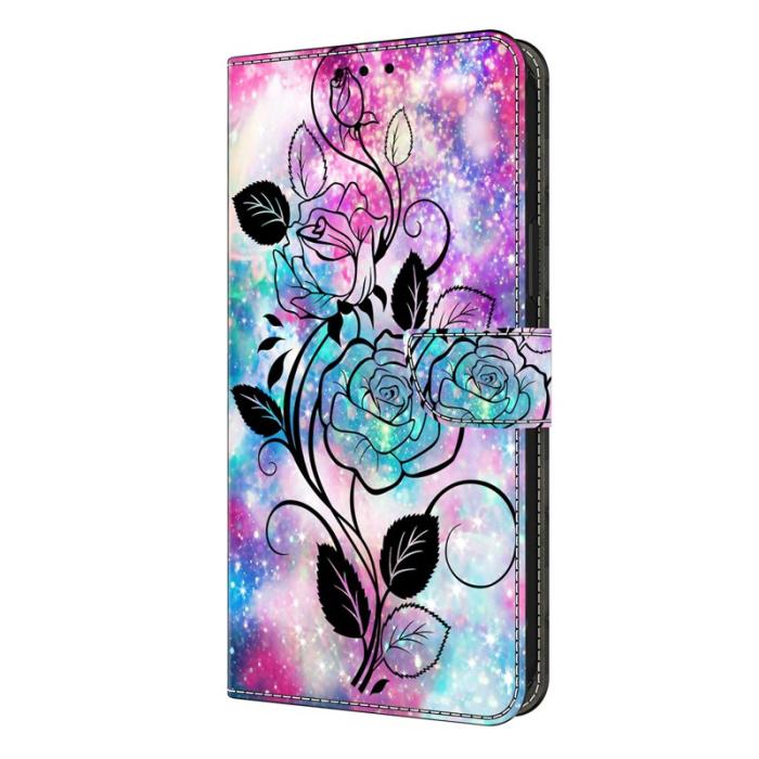 OEM - Samsung Galaxy S26 Plånboksfodral Mönstertryck Konstläder Flip Ställ - Pattern 2