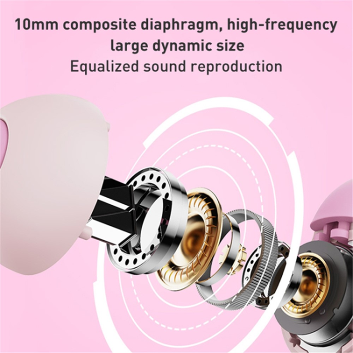 LANGSDOM - LANGSDOM TWS Trådlösa Hörlurar In-Ear Bluetooth TS10