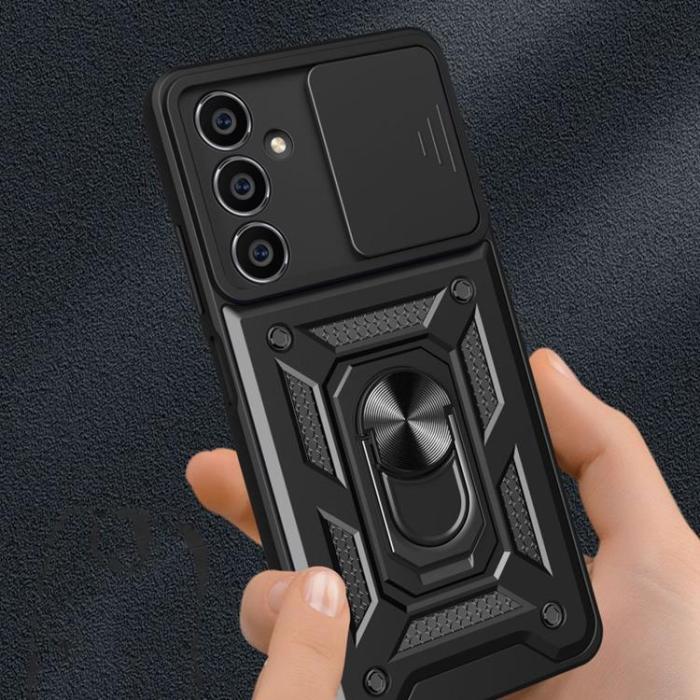 Tech-Protect - Tech-Protect Galaxy A05S Mobilskal Camshield Pro - Svart
