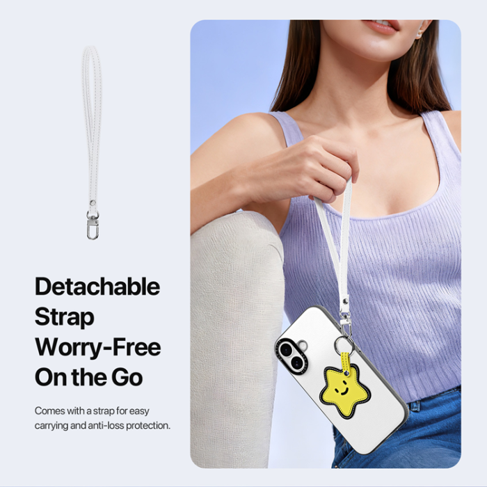 Dux Ducis - DUX DUCIS iPhone 17 Mobilskal med Fingerring/Rem Luvy Series