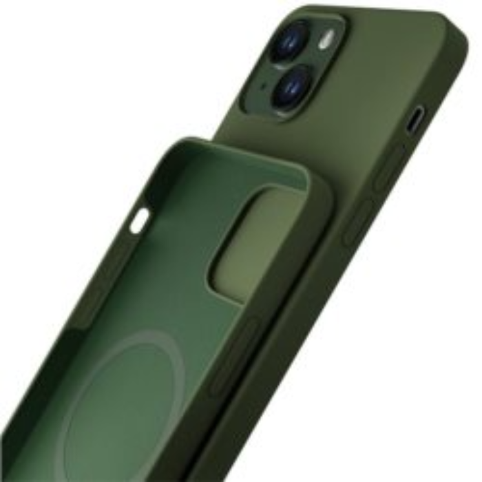 3MK - 3mk iPhone 13/14/15 Mobilskal Magsafe Hardy - Grön
