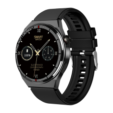 Remax - Remax Smartwatch 9 Armband Silikon - Svart