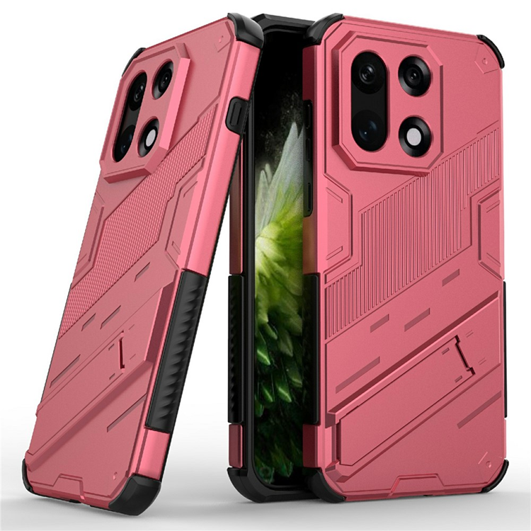 OnePlus 15 Mobilskal PC + TPU Shockproof Kickstand - Rosa (Rosa) | 2353 | AlltMobil