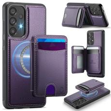 OEM - JEEHOOD Samsung Galaxy A33 5G Mobilskal KonstL&auml;der - Lila