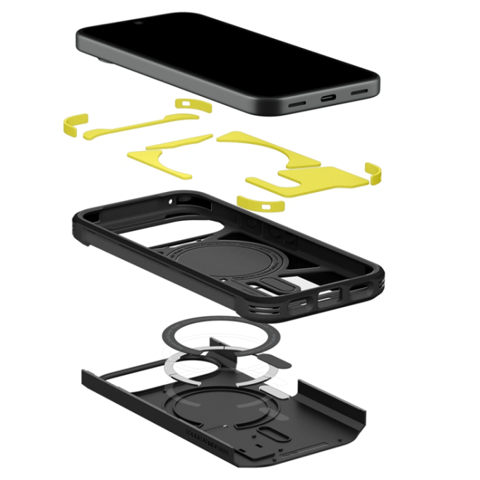 Spigen - Spigen Mobilskal För Google Pixel 11 Magsafe Tough Armor - Svart