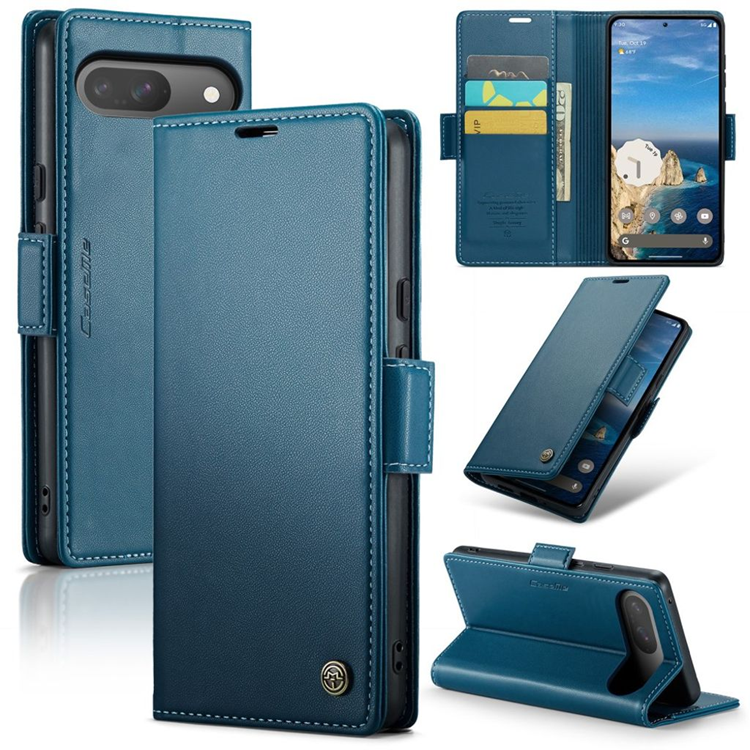 Caseme Google Pixel 9 Pro/Pixel 9 Plånboksfodral 023 - Blå | 2353 | AlltMobil