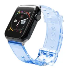 UTGATT - Light Band Apple Watch 6/5/4/3 /2/SE 40mm/38mm - Blå
