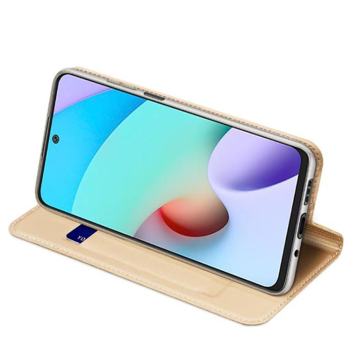 Dux Ducis - Dux Ducis Skin Series Fodral Xiaomi Redmi 10 4G (2021/2022) - Guld