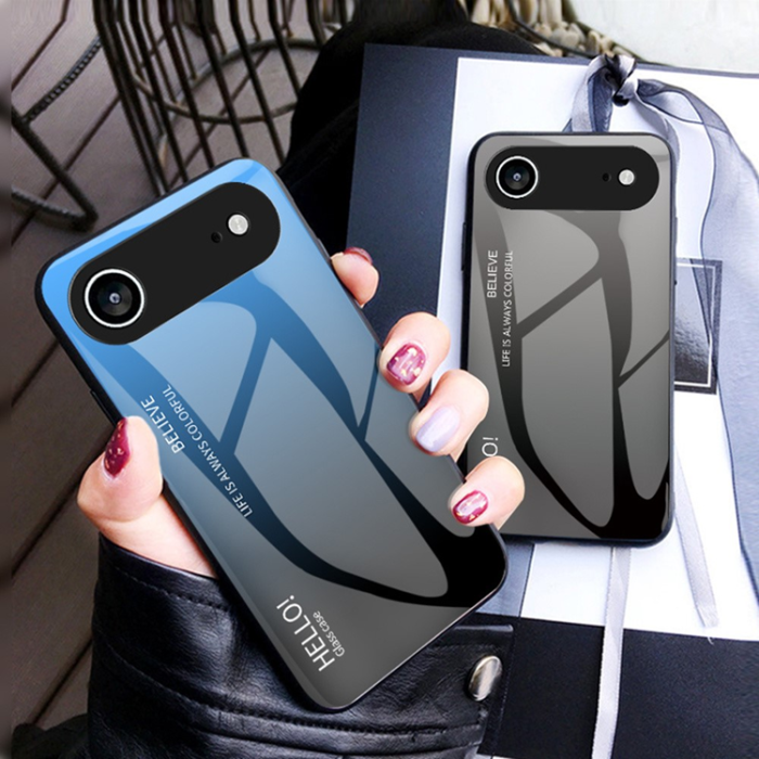 A-One Brand - iPhone Air Mobilskal Anti-Scratch - Gradient Lila
