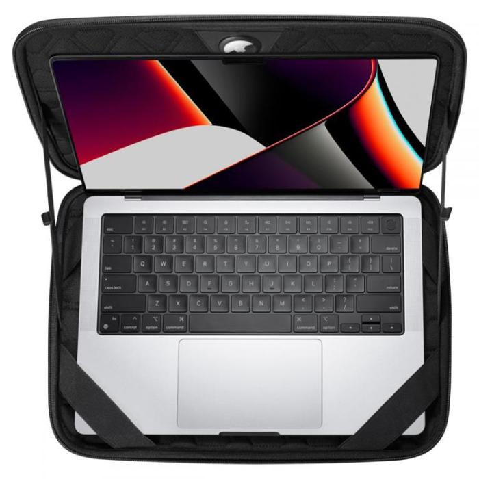 Spigen - Spigen Rugged Armor Pro Laptopväska 13-14 tum - Svart