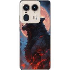 iSecrets - Mobilskal till Motorola Edge 50 Ultra med Ylande varg