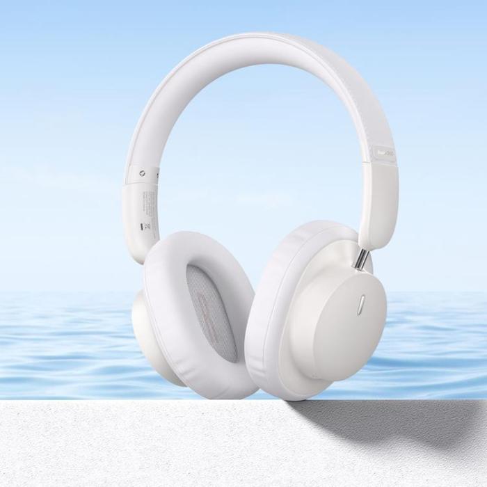 UTGATT - Baseus Bowie D03 Over-Ear Trådlösa Hörlurar - Vit