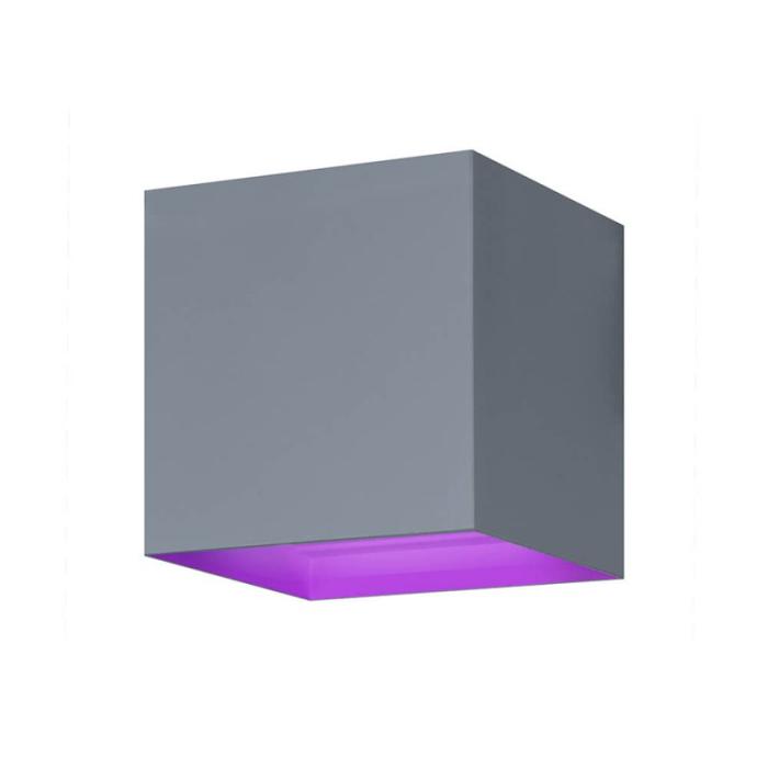 HOMBLI - HOMBLI Smart Vägglampa Inomhus och Utomhus RGB CCT Grå