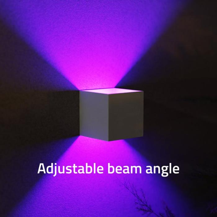 HOMBLI - HOMBLI Smart Vägglampa Inomhus och Utomhus RGB CCT Vit