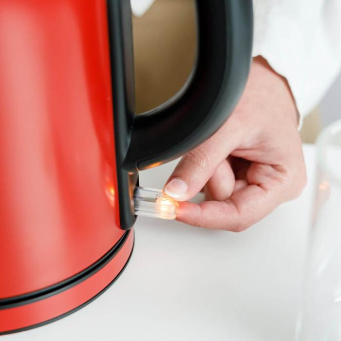 Taurus - TAURUS Vattenkokare Kettle 2200W Vintage Röd 1L