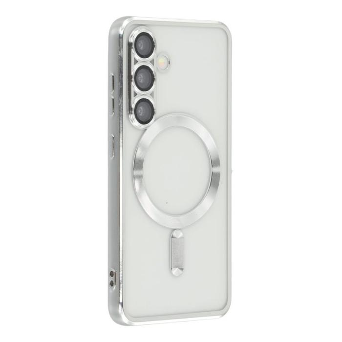 OEM - Mobilskal för Samsung Galaxy S26 Plus Magnetiskt TPU - Silver
