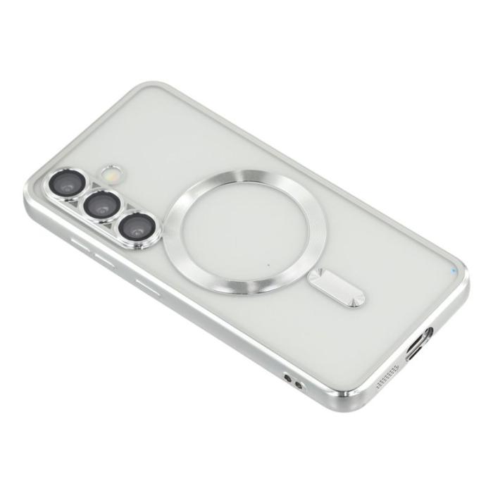 OEM - Mobilskal för Samsung Galaxy S26 Plus Magnetiskt TPU - Silver