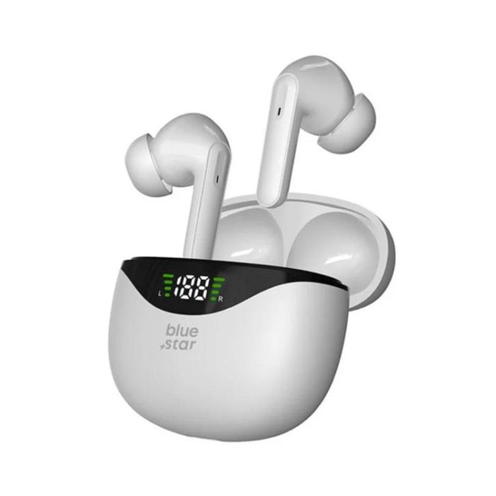 Blue Star - Blue Star Trådlösa In-Ear Hörlurar TWS T60 - Vit