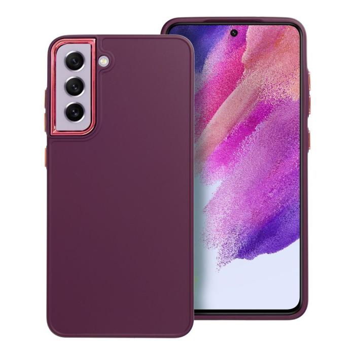 OEM - FRAME Skal för Samsung S21 FE lila