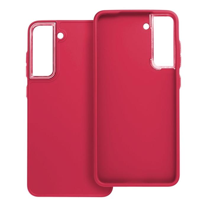 OEM - FRAME Skal för Samsung S21 FE magenta
