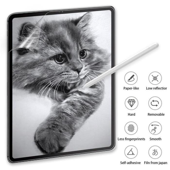 A-One Brand - Galaxy Tab S9 Ultra Skärmskydd Paperfeel PET - Clear