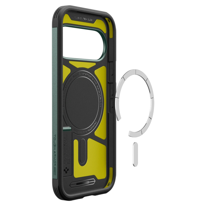 Spigen - Spigen Mobilskal För Google Pixel 11 Pro Magsafe Tough Armor - Abyss Grön