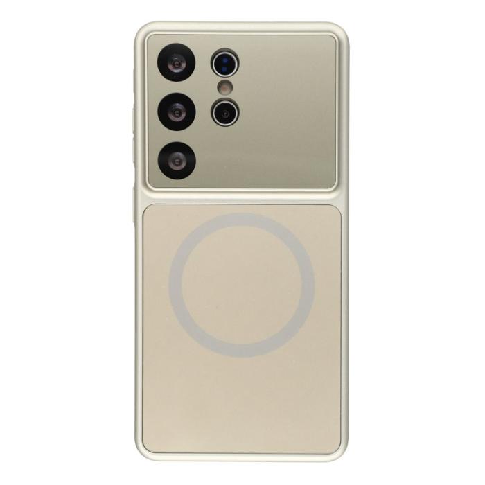 OEM - Mobilskal för Samsung Galaxy S26 Ultra Magnetiskt PC - Titan Grå