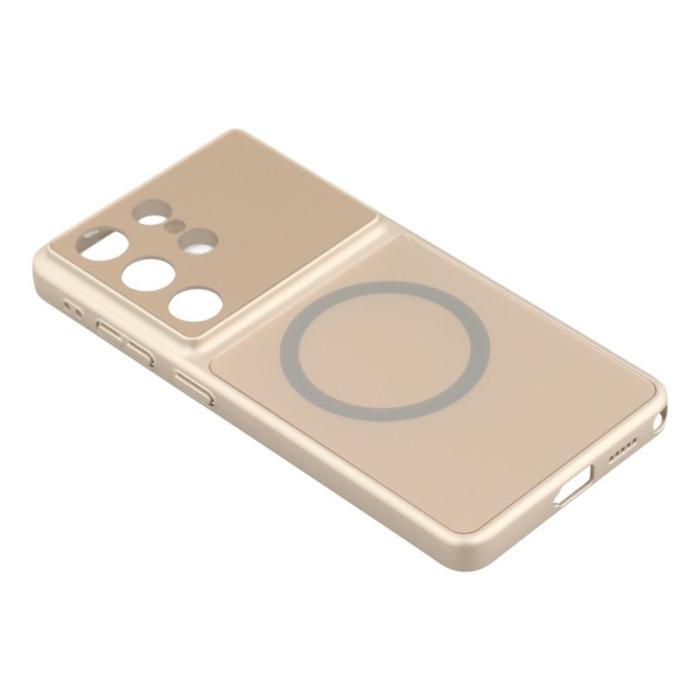 OEM - Mobilskal för Samsung Galaxy S26 Ultra Magnetiskt PC - Titan Guld