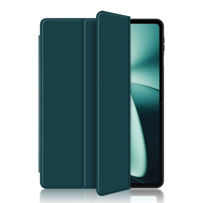 A-One Brand - OnePlus Pad Fodral Tri-Fold Stand Drop-Proof PU-Läder - Grön