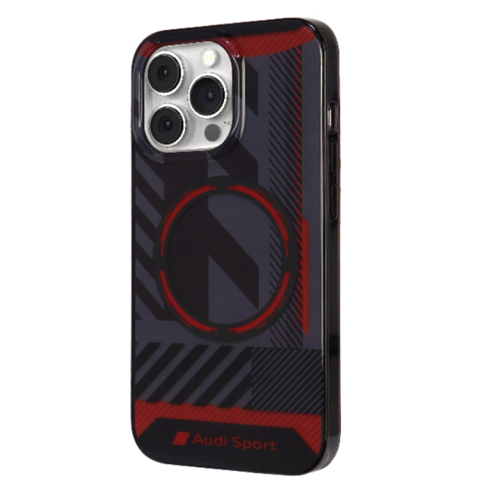 Audi - Audi iPhone 13 Pro Max Mobilskal Magsafe IML Sport - Svart