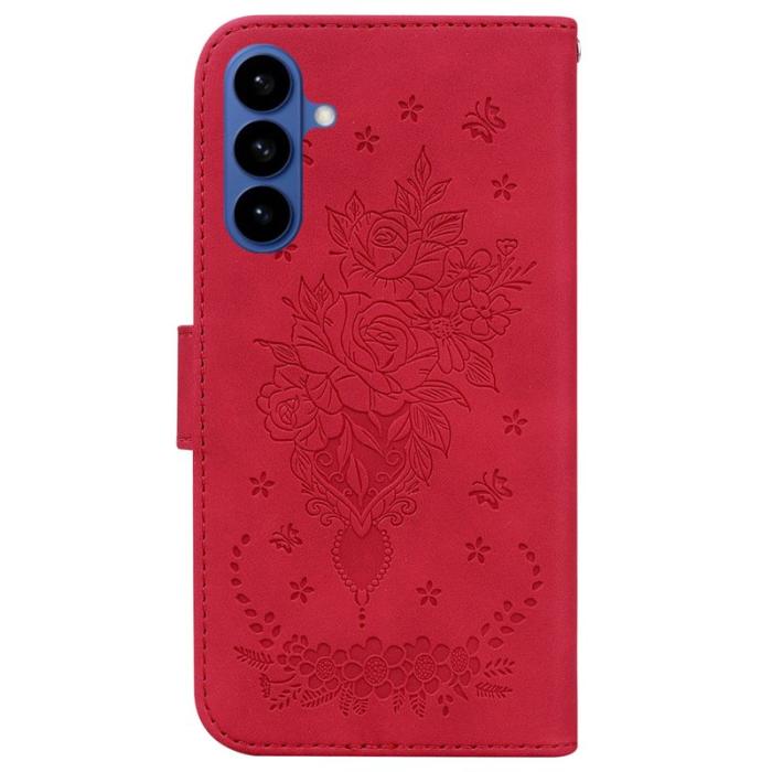 OEM - Samsung Galaxy S26 / S26 Pro Plånboksfodral Konstläder - Röd