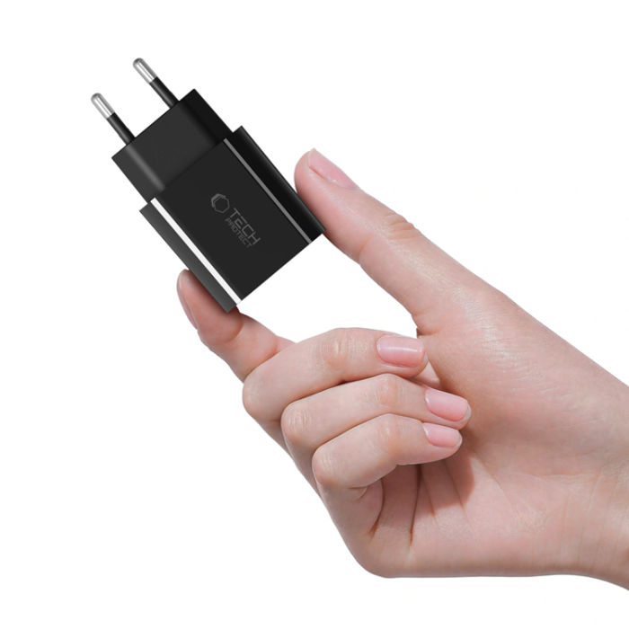 Tech-Protect - Tech Protect Väggladdare USB-C 20W - Svart