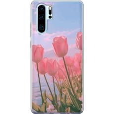 iSecrets - Mobilskal till Huawei P30 Pro med Rosa Tulpaner