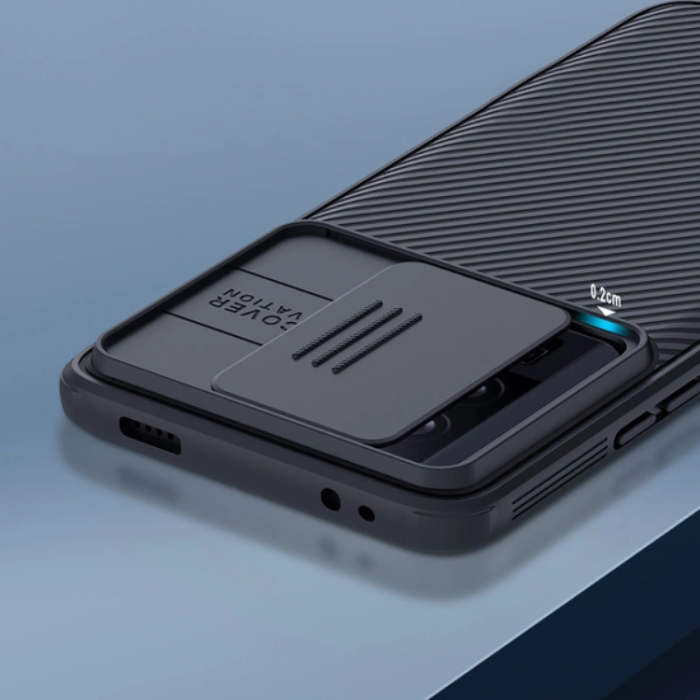 Nillkin - Nillkin Xiaomi Redmi K60/Pro/Poco F5 Pro Mobilskal CamShield Pro