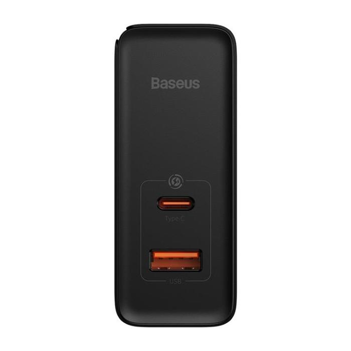 BASEUS - Baseus GaN5 Väggladdare USB Till Typ-C 100W - Svart