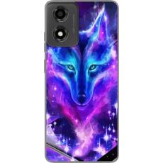 iSecrets - Mobilskal till Motorola Moto E14 med Neon Varg