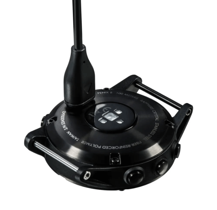 A-One Brand - Universal laddningskabel till Garmin klockor - Svart