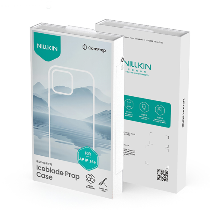 Nillkin - Nillkin iPhone 16e Mobilskal Iceblade Prop - Grön