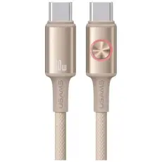 USAMS - USAMS USB-C Till USB-C Kabel 60W 1.2m Huan - Titan