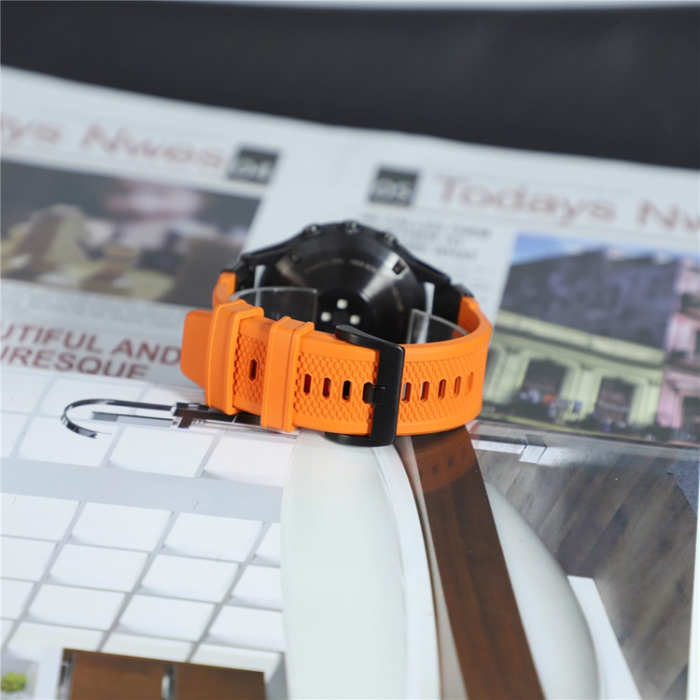 A-One Brand - Garmin Fenix 8 (47mm) Armband Silikon - Orange