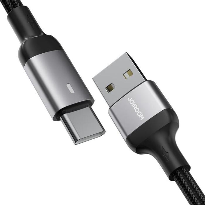 Joyroom - Joyroom A10 USB-C till USB-A kabel 3A 1.2m - Svart